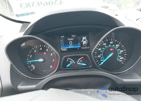 2016 Ford Escape Se из США, поврежденный, VIN 1FMCU0G76GUB39813